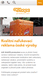 Mobile Screenshot of nafukovacireklama.cz